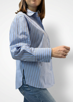 CAMICIA RIGHE TASCHINO