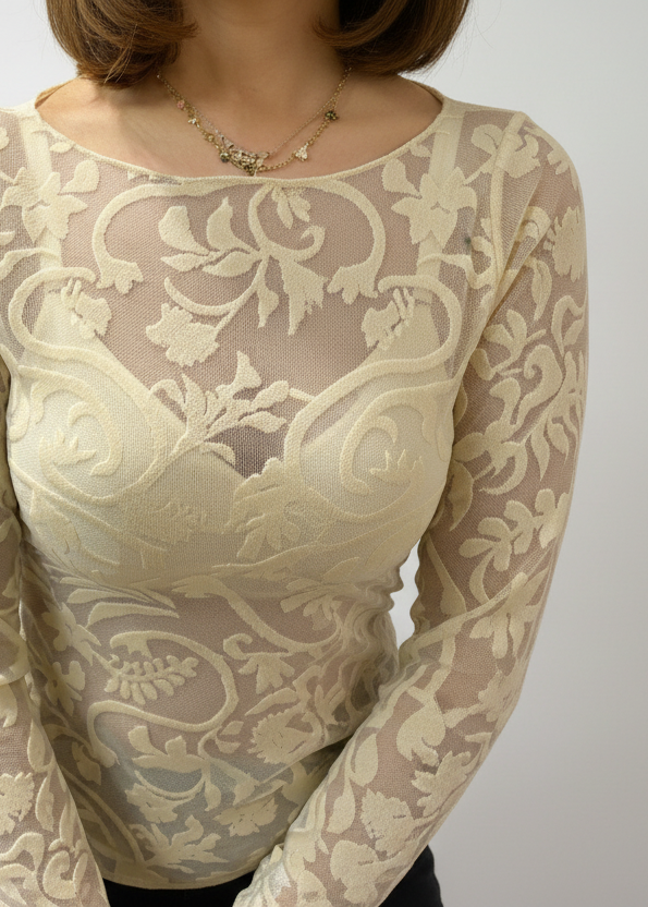 TSHIRT IN PIZZO