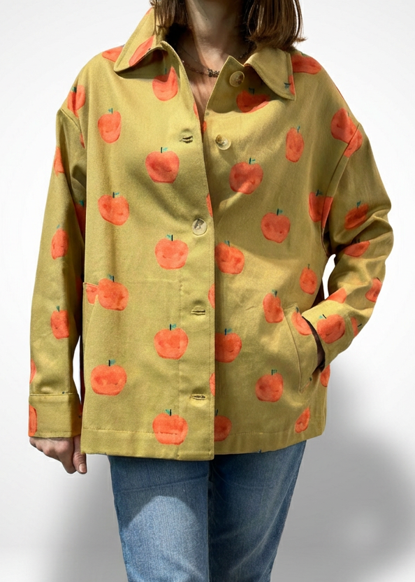 GIACCA COTONE FANTASIA MELE