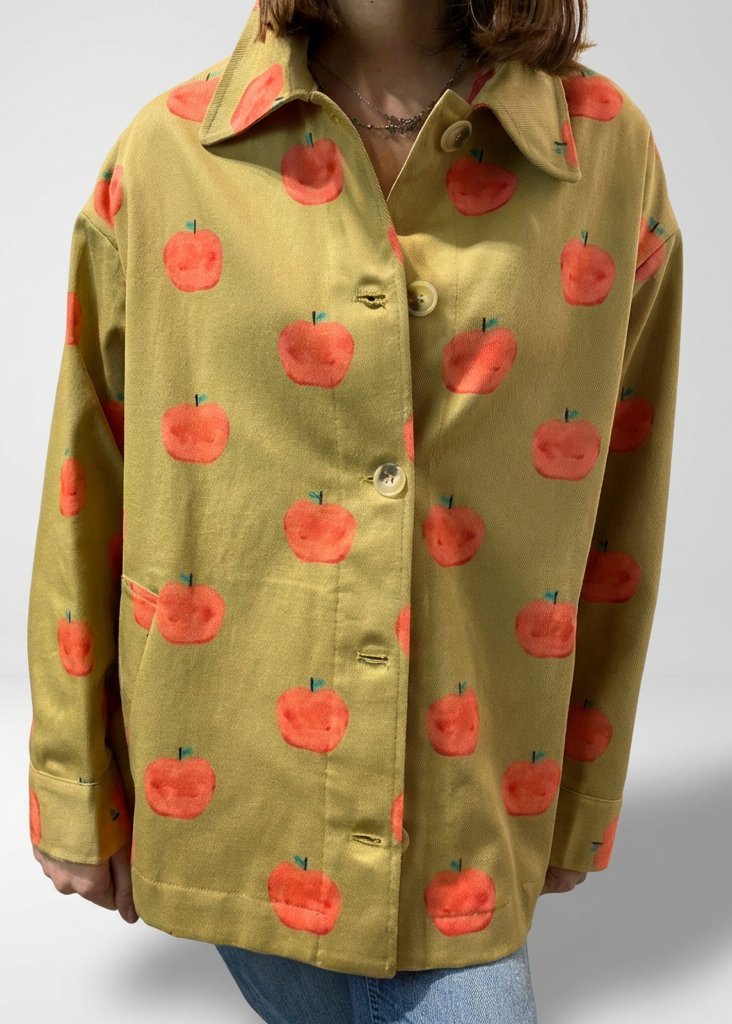 GIACCA COTONE FANTASIA MELE