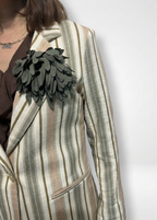 GIACCA MONOPETTO RIGHE