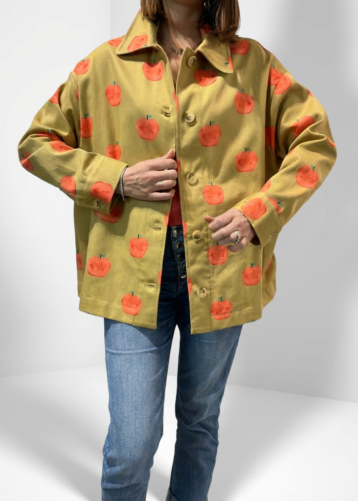 GIACCA COTONE FANTASIA MELE