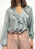 CAMICIA IN MUSSOLA DI VISCOSA