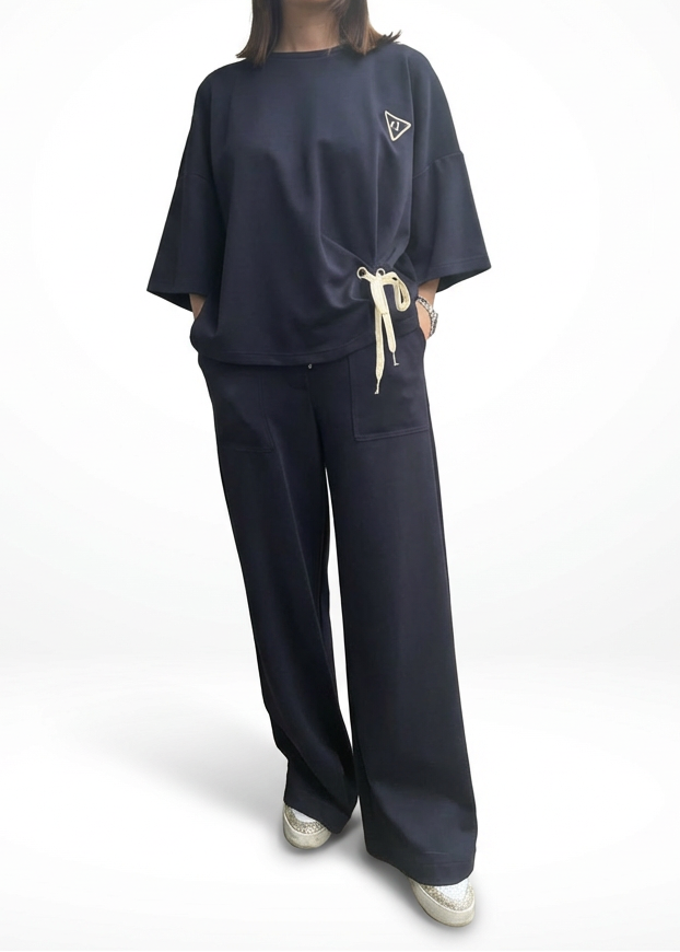 PANTALONE PALAZZO LACCIO