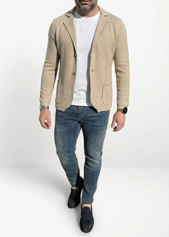 GIACCA MAGLIA COTONE