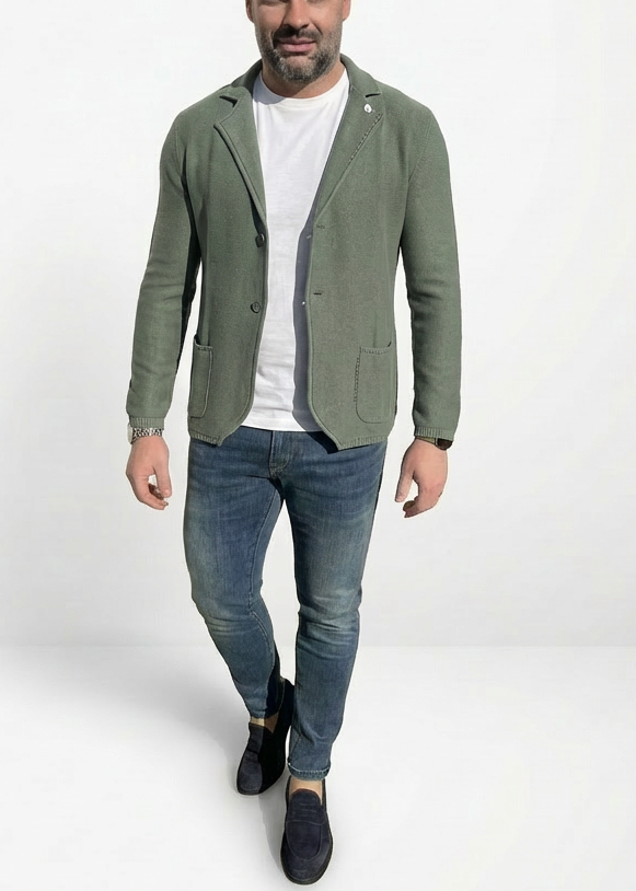 GIACCA MAGLIA COTONE