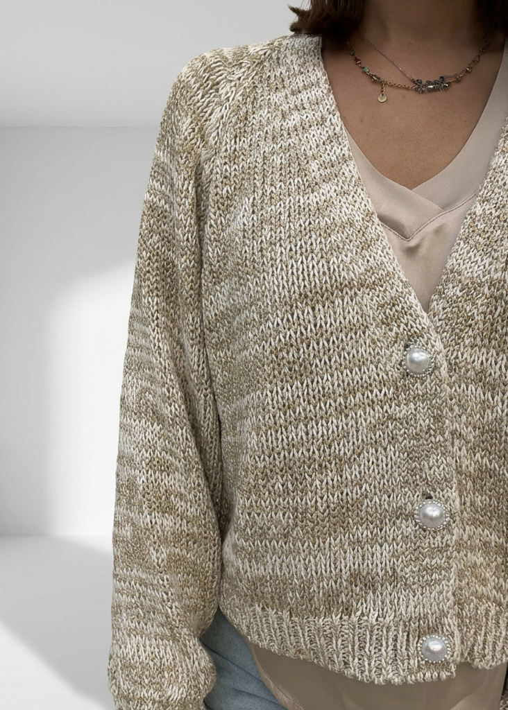 CARDIGAN LUREX GIOIELLO