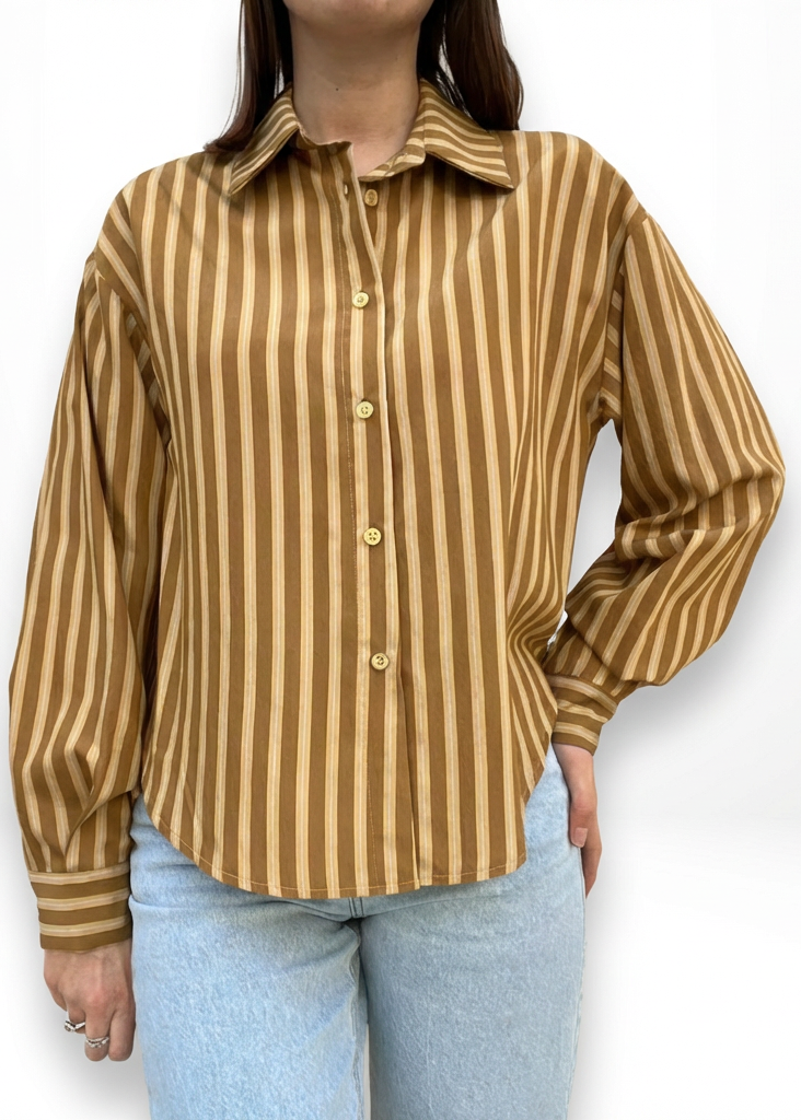 CAMICIA OVER REGIMENTAL