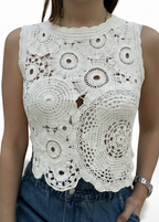 TOP MACRAME' LUNA