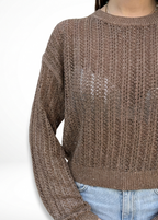 MAGLIONE TRAFORATO GLOWY