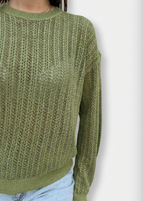 MAGLIONE TRAFORATO GLOWY