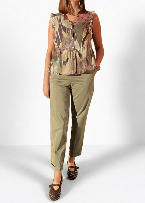 BLUSA SMANICATA FANTASIA