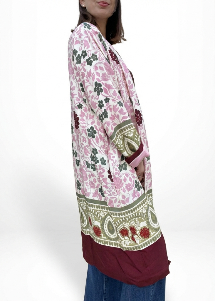 KIMONO FANTASIA ROSA