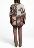 CARDIGAN PACHAMAMA MARRONE